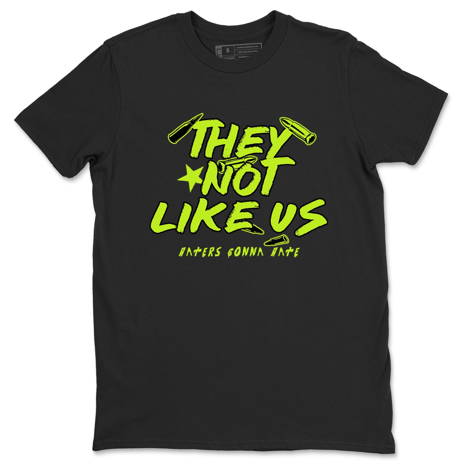 AF1 Volt shirts to match jordans They Not Like Us sneaker match tees Air Force 1 Volt match shoes to clothes SNRT Sneaker Tees unisex cotton Black 2 shirts