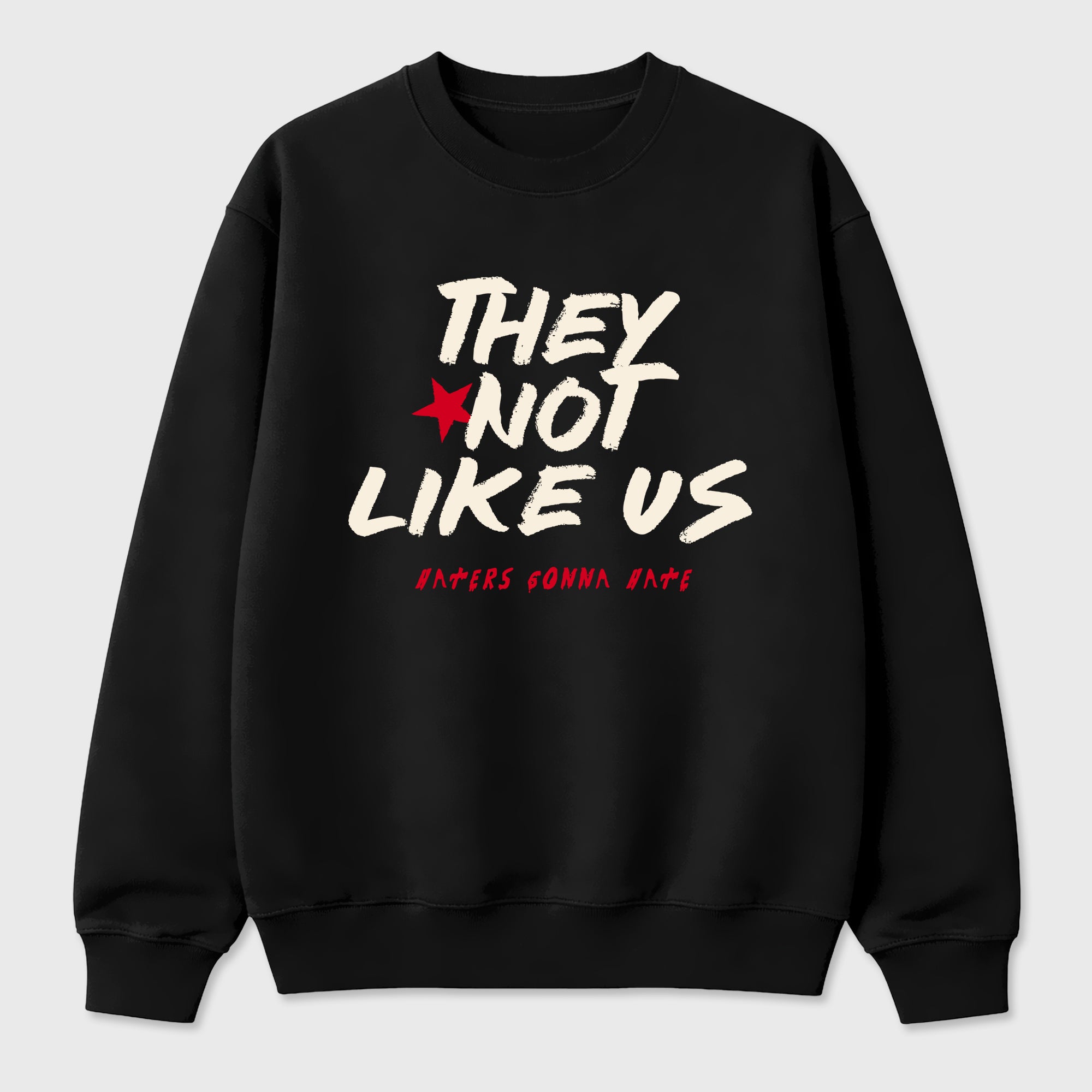 Sneaker match tees – Sneaker Tees To Match Air Jordan 1 Flight Club Shoes – They Not Like Us Tee Black 2