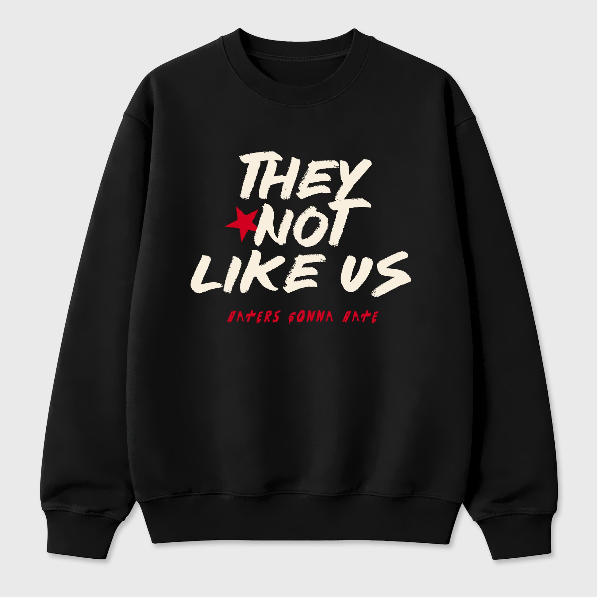 Sneaker match tees – Sneaker Tees To Match Air Jordan 1 Flight Club Shoes – They Not Like Us Tee Black 2