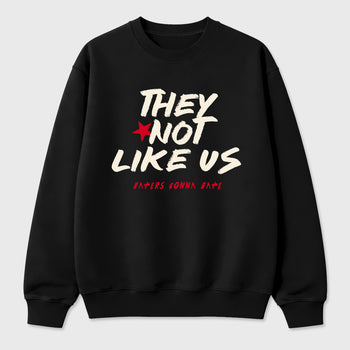 Sneaker match tees – Sneaker Tees To Match Air Jordan 1 Flight Club Shoes – They Not Like Us Tee Black 2