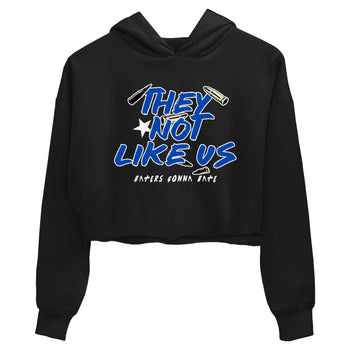 1s Game Royal shirts to match jordans They Not Like Us sneaker match tees Air Jordan 1 Retro Low OG Game Royal match shoes to clothes SNRT Sneaker Tees unisex cotton Black 2 crop tee