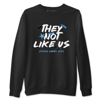 1s Obsidian shirts to match jordans They Not Like Us shirts to match Jordans AJ1 Retro Low OG Obsidian match shoes to clothes SNRT Sneaker Tees unisex cotton Black 2 shirts