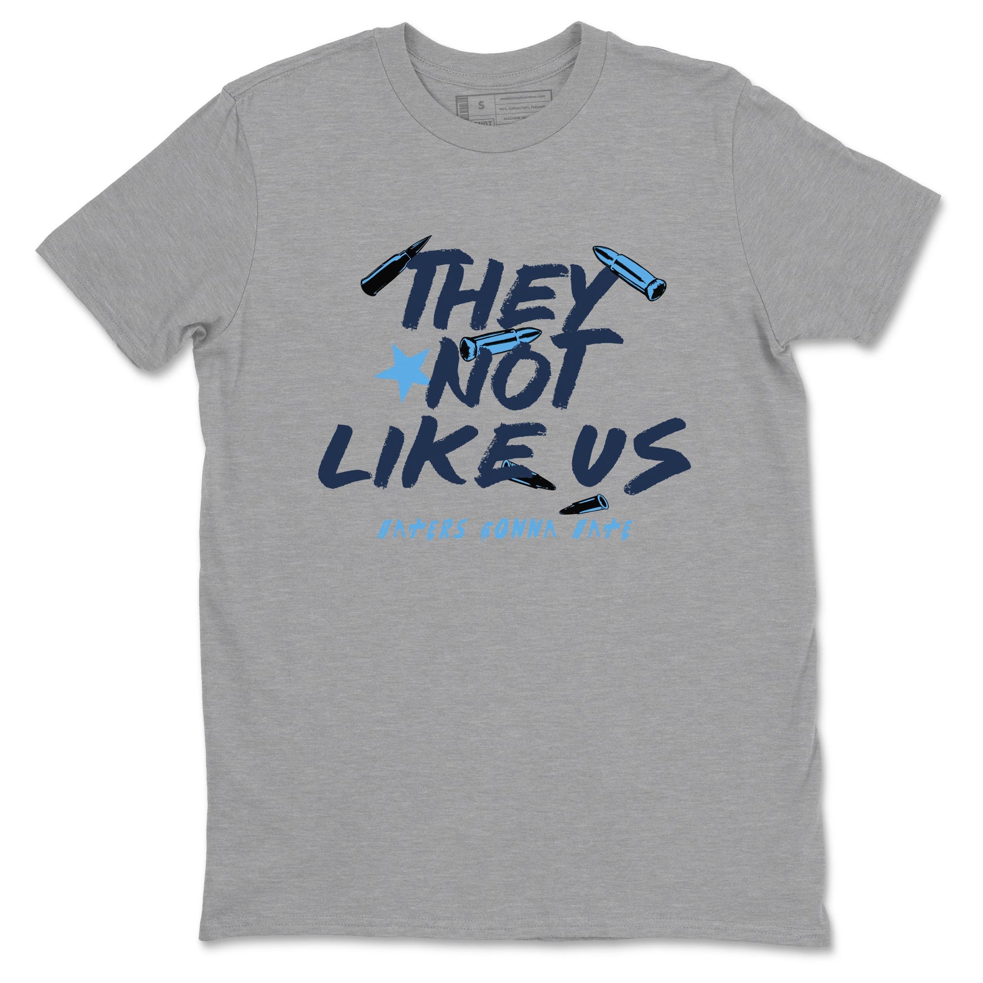 1s Obsidian shirts to match jordans They Not Like Us shirts to match Jordans AJ1 Retro Low OG Obsidian match shoes to clothes SNRT Sneaker Tees unisex cotton Heather Grey 2 shirts