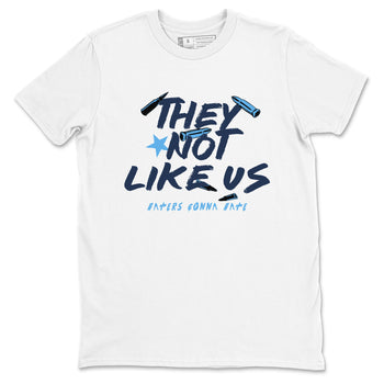 1s Obsidian shirts to match jordans They Not Like Us shirts to match Jordans AJ1 Retro Low OG Obsidian match shoes to clothes SNRT Sneaker Tees unisex cotton White 2 shirts