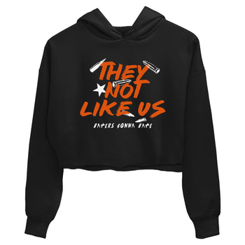 Sneaker match tees – Sneaker Tees To Match Air Jordan 1 Shattered Backboard Shoes – They Not Like Us Crop T-Shirt Black 2