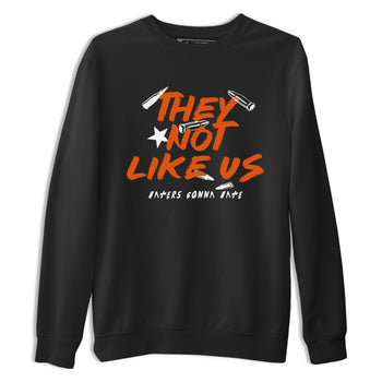 Sneaker match tees – Sneaker Tees To Match Air Jordan 1 Shattered Backboard Shoes – They Not Like Us Tee Black 2