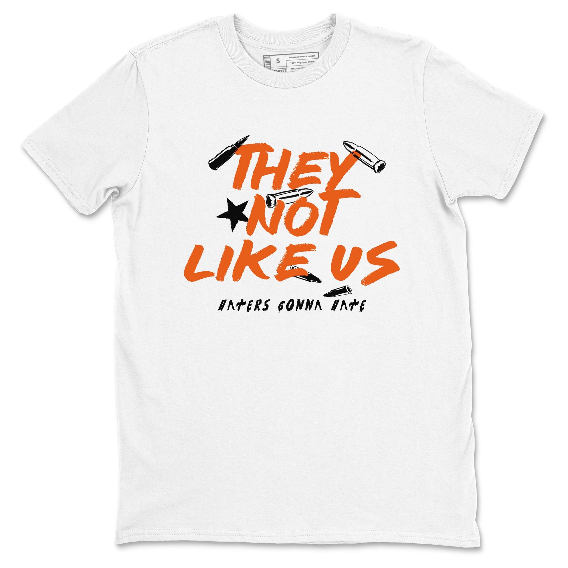 Sneaker match tees – Sneaker Tees To Match Air Jordan 1 Shattered Backboard Shoes – They Not Like Us Tee White 2