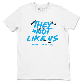 1s High OG UNC Reimagined shirts to match jordans They Not Like Us graphic tees Air Jordan 1 UNC Reimagined match shoes to clothes SNRT Sneaker Tees unisex cotton White 2 shirts