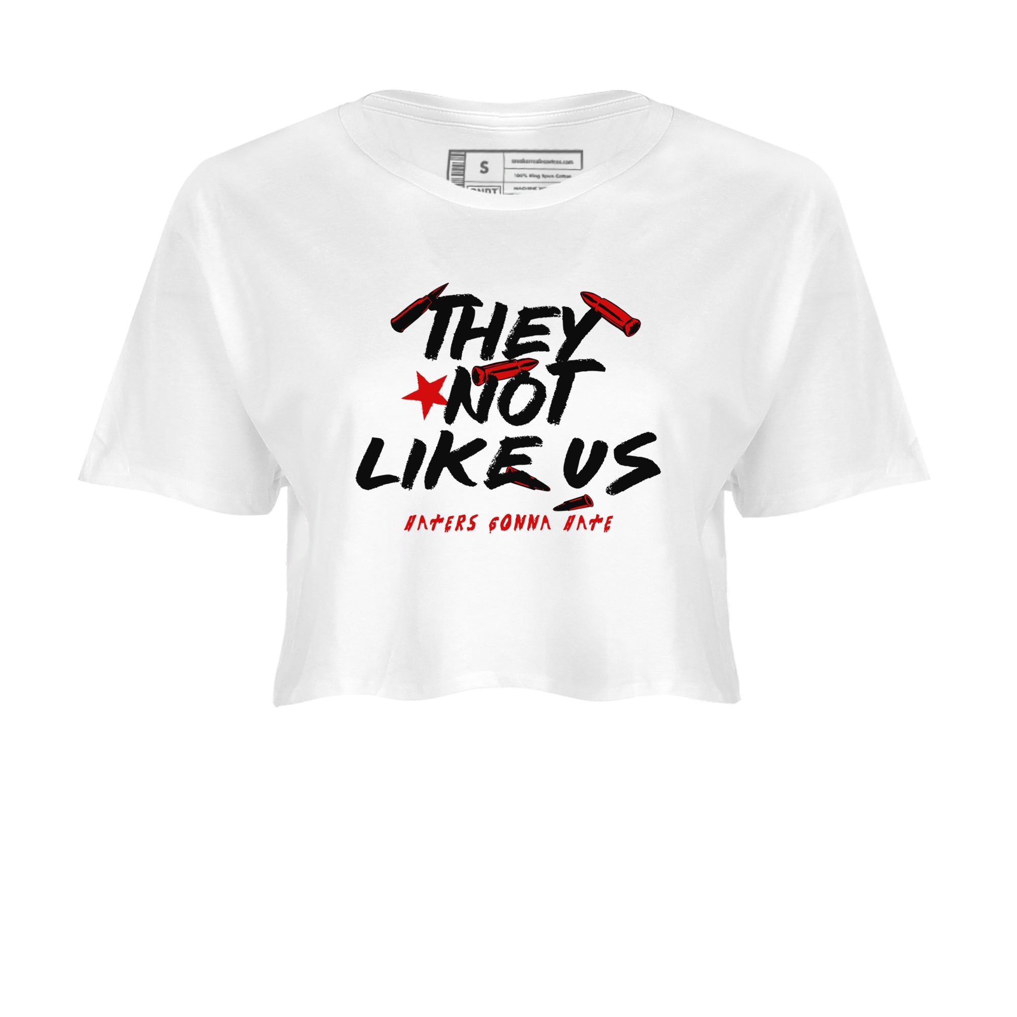 11s Bred Velvet shirts to match jordans They Not Like Us sneaker match tees Air Jordan 11 Retro Bred Velvet match shoes to clothes SNRT Sneaker Tees unisex cotton White 2 crop tee