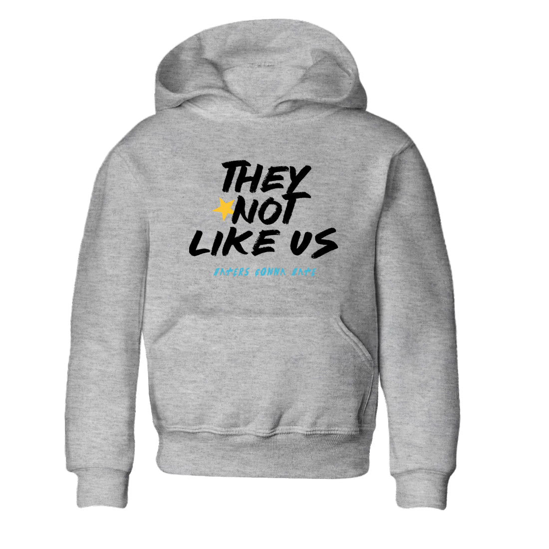 Sneaker match tees – Sneaker Tees To Match Air Jordan 11 Gamma Shoes – They Not Like Us Kids T-Shirt Heather Grey 2