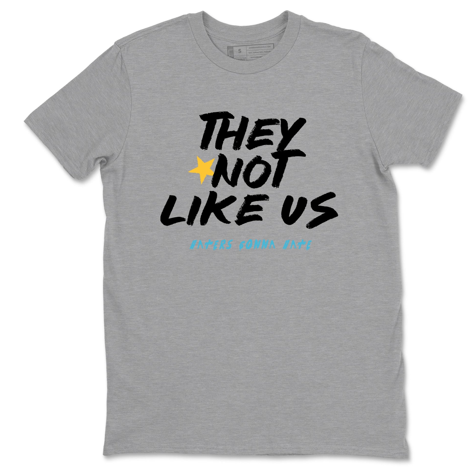 Sneaker match tees – Sneaker Tees To Match Air Jordan 11 Gamma Shoes – They Not Like Us Tee Heather Grey 2