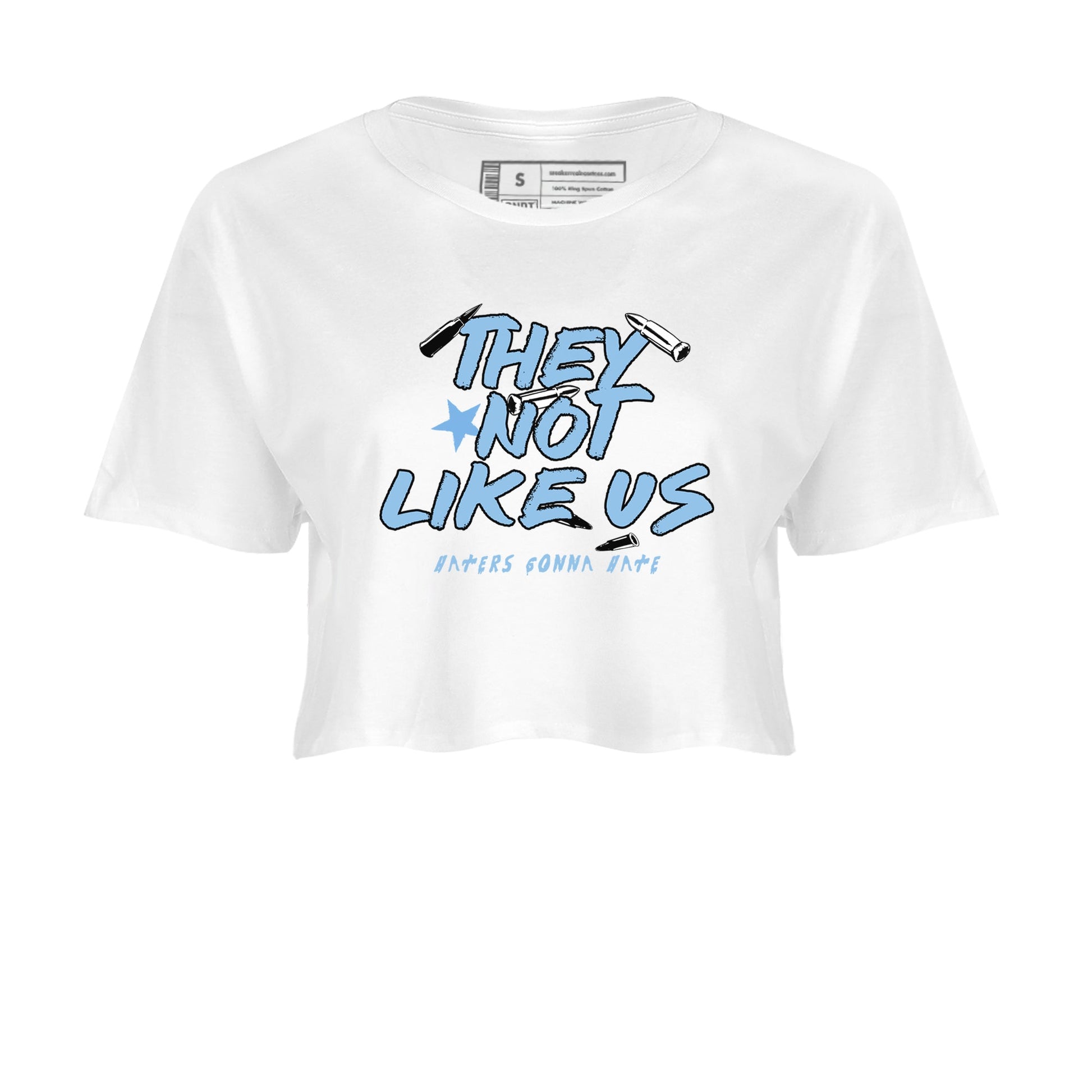 11s Legend Blue shirts to match jordans They Not Like Us best t shirts to wear with jordans AJ11 Retro Legend Blue match shoes to clothes SNRT Sneaker Tees unisex cotton White 2 crop tee