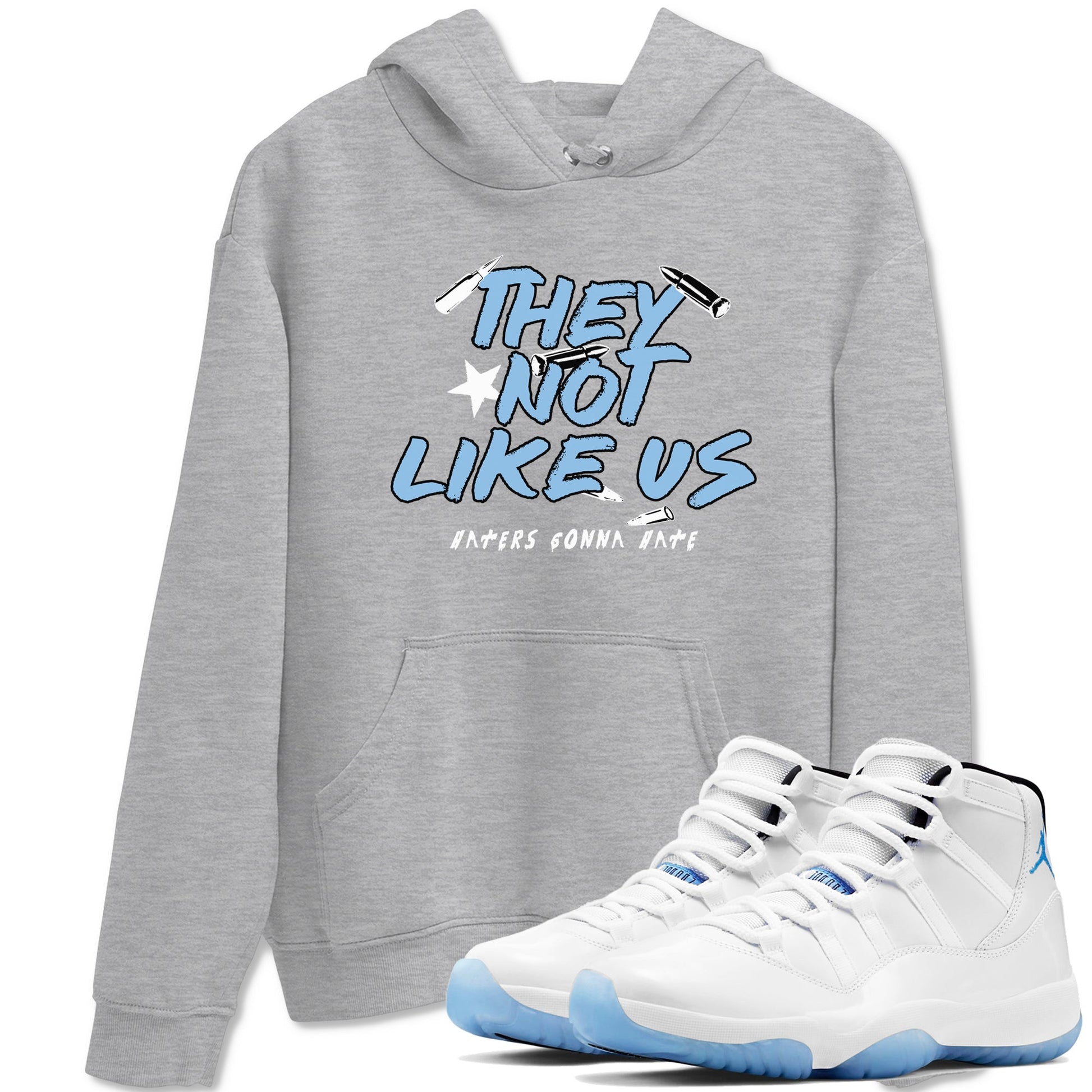 11s Legend Blue shirts to match jordans They Not Like Us best t shirts to wear with jordans AJ11 Retro Legend Blue match shoes to clothes SNRT Sneaker Tees unisex cotton Heather Grey 1 shirts