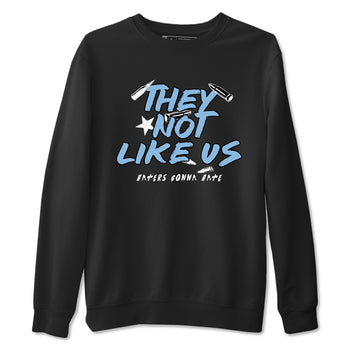 11s Legend Blue shirts to match jordans They Not Like Us best t shirts to wear with jordans AJ11 Retro Legend Blue match shoes to clothes SNRT Sneaker Tees unisex cotton Black 2 shirts