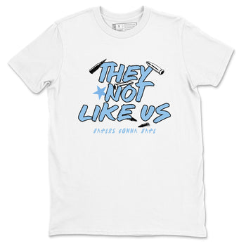 11s Legend Blue shirts to match jordans They Not Like Us best t shirts to wear with jordans AJ11 Retro Legend Blue match shoes to clothes SNRT Sneaker Tees unisex cotton White 2 shirts