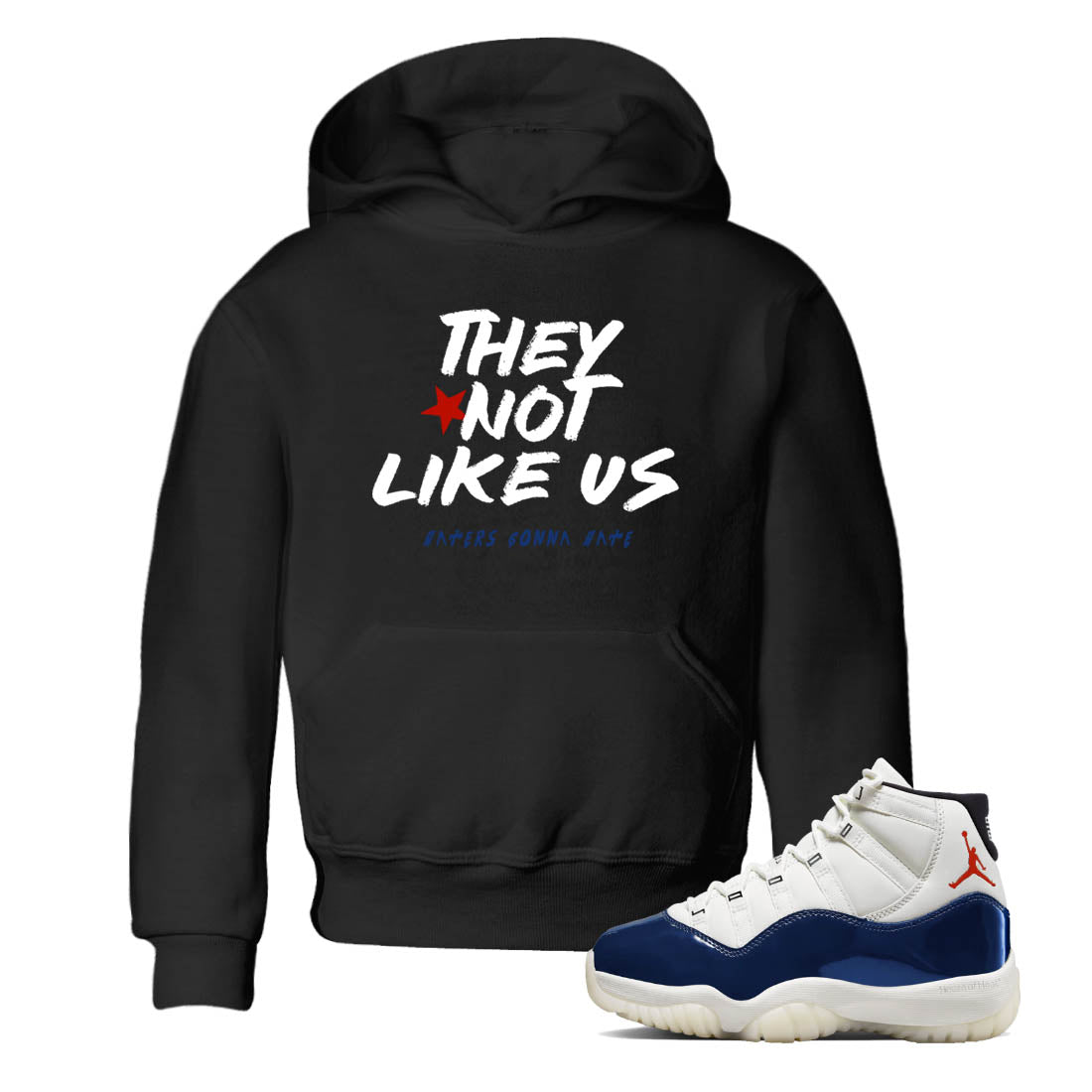 Sneaker Threads – Sneaker Tees To Match Air Jordan 11 Rare Air – They Not Like Us Youth Graphic Tee Black 1. Perfect for Jordan releases 2025 colorways.