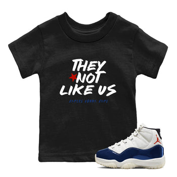 Sneaker Threads – Sneaker Tees To Match Air Jordan 11 Rare Air – They Not Like Us Youth Graphic Tee Black 1. Perfect for Jordan releases 2025 colorways.