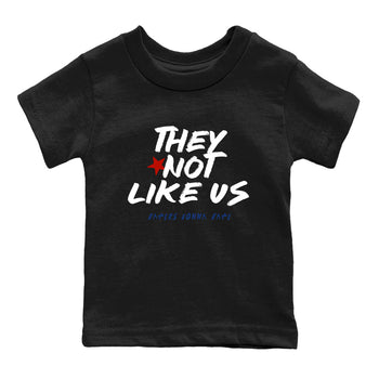 Sneaker Threads – Sneaker Tees To Match Air Jordan 11 Rare Air – They Not Like Us Youth Graphic Tee Black 2. Perfect for Jordan releases 2025 colorways.
