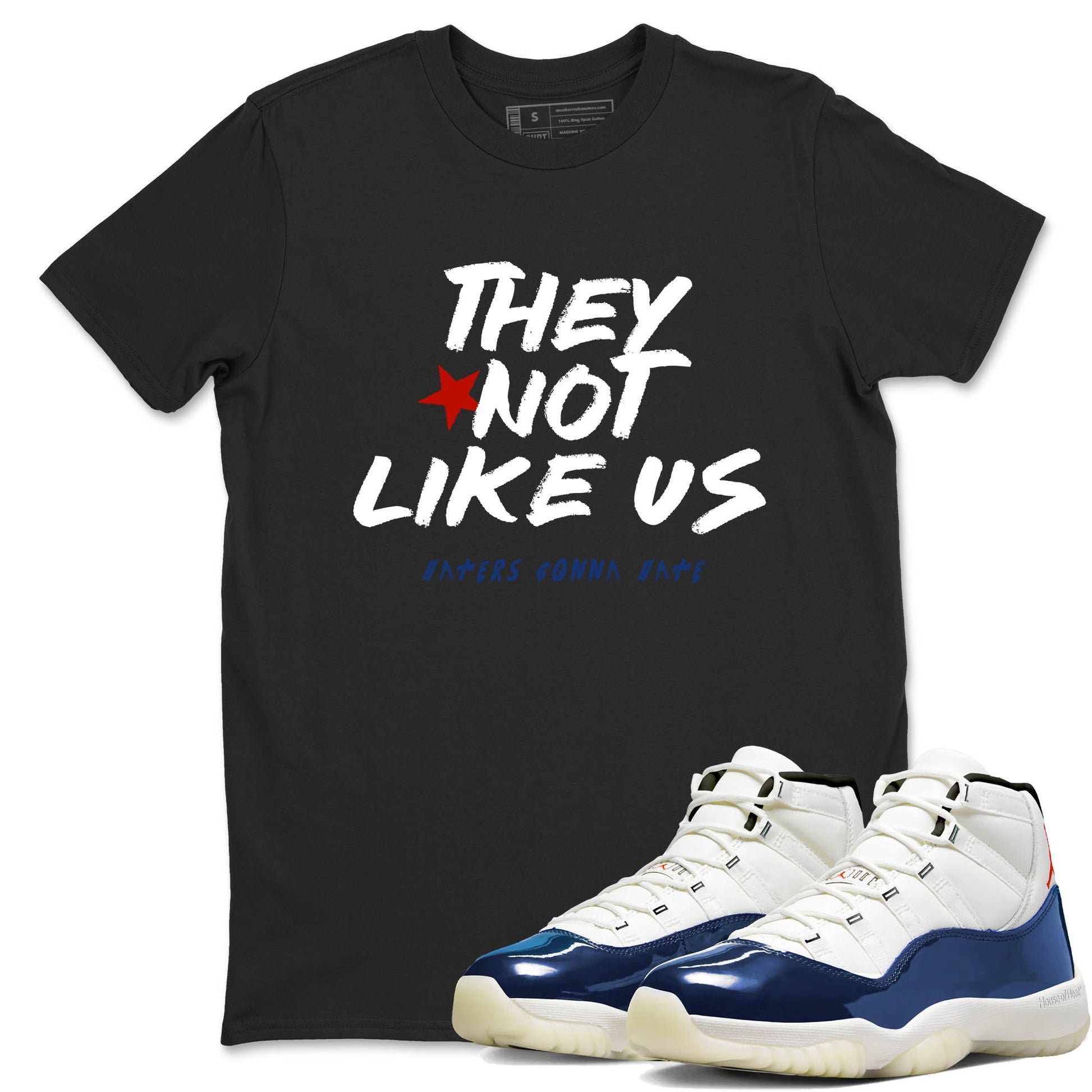 Sneaker Threads – Sneaker Tees To Match Air Jordan 11 Rare Air – They Not Like Us Graphic Tee Black 1. Perfect for Jordan releases 2025 colorways.
