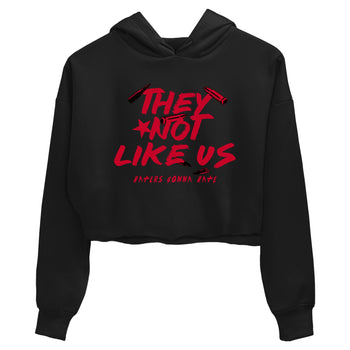 12s Flu Game shirts to match jordans They Not Like Us sneaker match tees Air Jordan 12 Retro Flu Game match shoes to clothes SNRT Sneaker Tees unisex cotton Black 2 crop tee