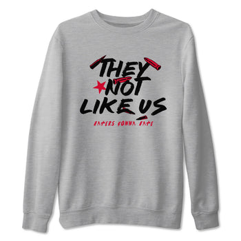 12s Flu Game shirts to match jordans They Not Like Us sneaker match tees Air Jordan 12 Retro Flu Game match shoes to clothes SNRT Sneaker Tees unisex cotton Heather Grey 2 shirts