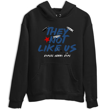 Sneaker match tees – Sneaker Tees To Match Air Jordan 12 French Blue Shoes – They Not Like Us Tee Black 2