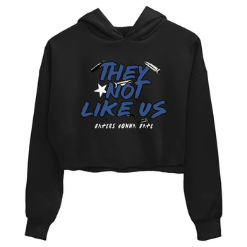 3s For The Love to match jordans They Not Like Us sneaker match tees A Ma Maniere For The Love match shoes to clothes SNRT Sneaker Tees unisex cotton Black 2 crop tee