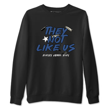 3s For The Love to match jordans They Not Like Us sneaker match tees A Ma Maniere For The Love match shoes to clothes SNRT Sneaker Tees unisex cotton Black 2 shirts