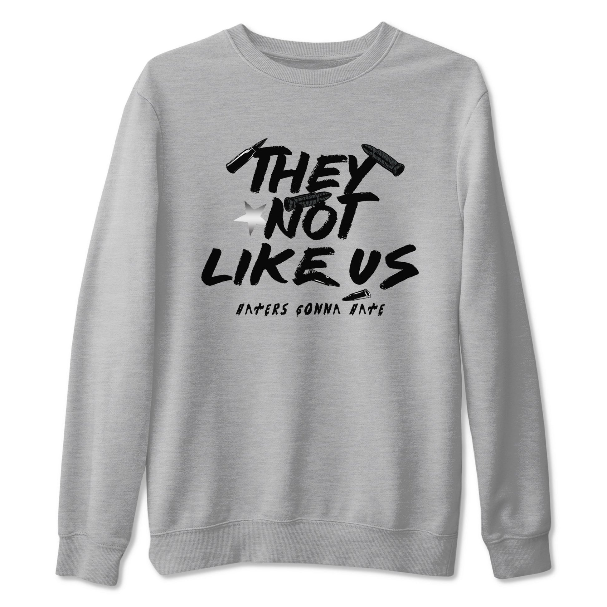 Air Jordan 3 Black Cat shirts to match jordans They Not Like Us sneaker match tees Jordan 3 Retro Black Cat best t shirts to wear with jordans SNRT Sneaker Tees unisex cotton Heather Grey 2 shirts