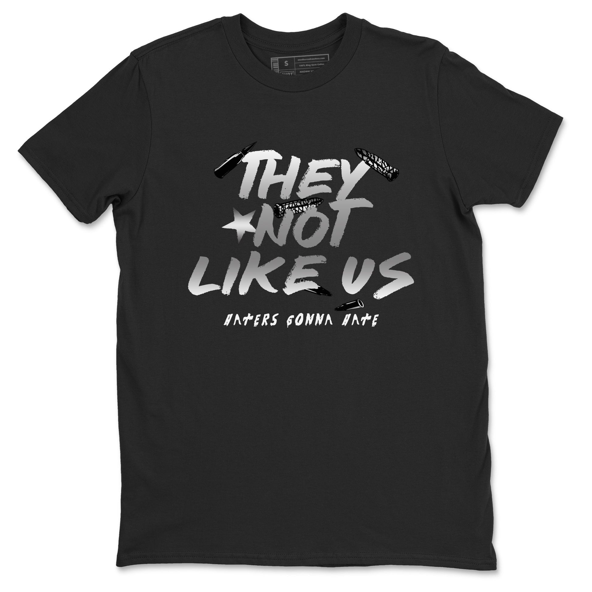 Air Jordan 3 Black Cat shirts to match jordans They Not Like Us sneaker match tees Jordan 3 Retro Black Cat best t shirts to wear with jordans SNRT Sneaker Tees unisex cotton Black 2 shirts