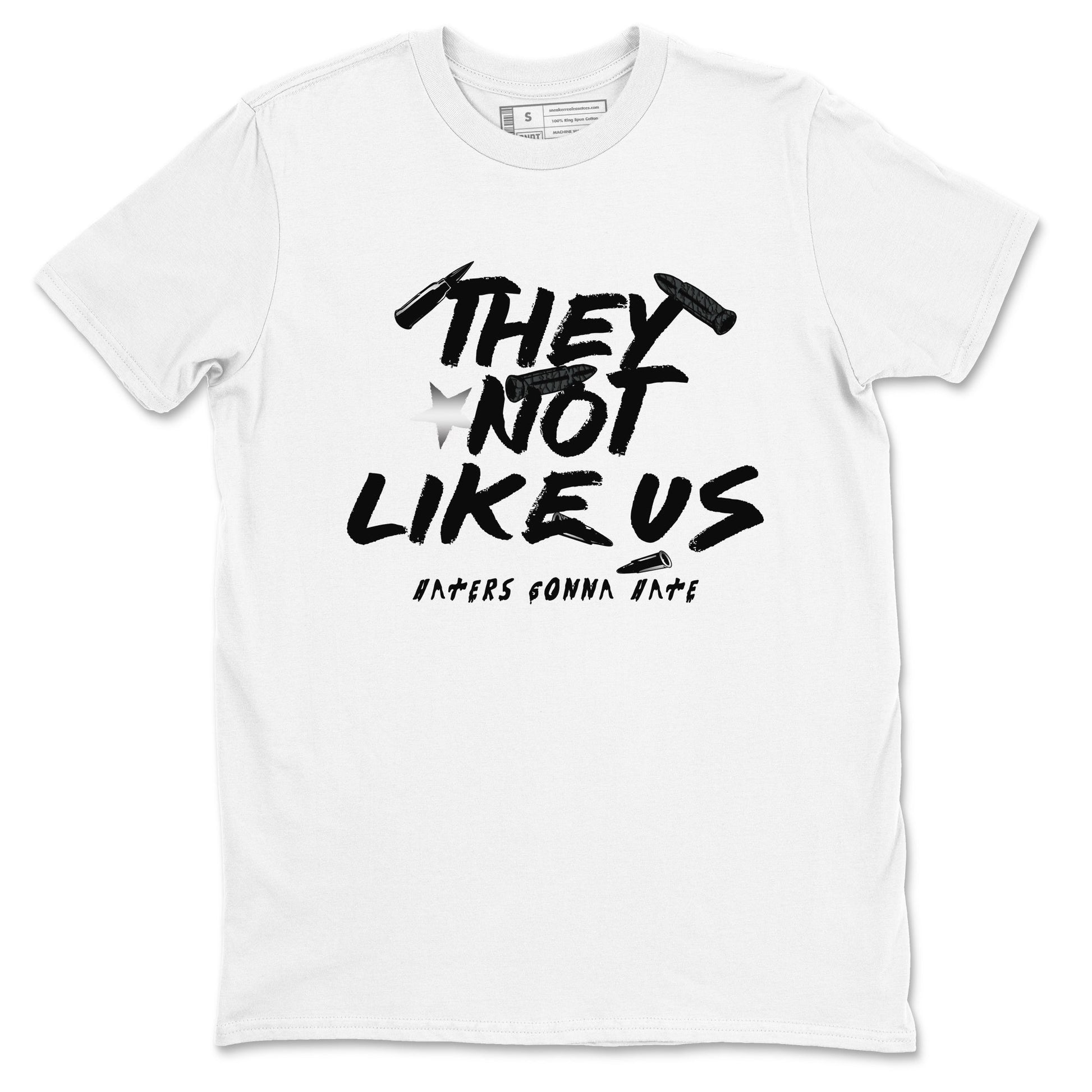 Air Jordan 3 Black Cat shirts to match jordans They Not Like Us sneaker match tees Jordan 3 Retro Black Cat best t shirts to wear with jordans SNRT Sneaker Tees unisex cotton White 2 shirts