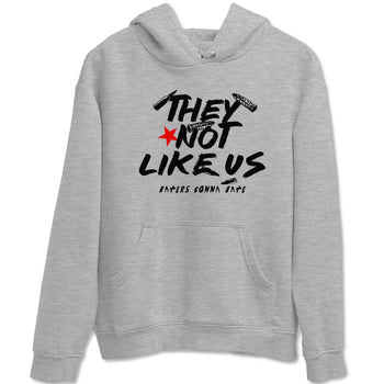 3s Black Cement shirts to match jordans They Not Like Us sneaker match tees Air Jordan 3 Retro OG Black Cement match shoes to clothes SNRT Sneaker Tees unisex cotton Heather Grey 2 shirts