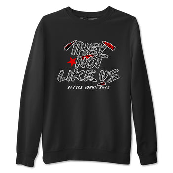3s Black Cement shirts to match jordans They Not Like Us sneaker match tees Air Jordan 3 Retro OG Black Cement match shoes to clothes SNRT Sneaker Tees unisex cotton Black 2 shirts