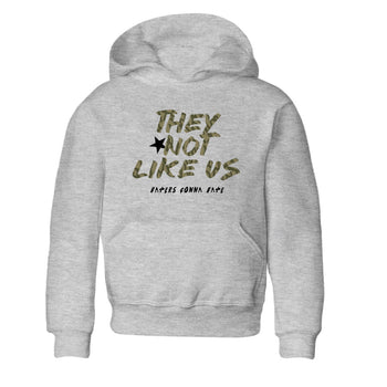 Sneaker Threads – Sneaker Tees To Match Air Jordan 3 Medium Olive – They Not Like Us Youth Graphic Tee Heather Grey 2. Perfect for Jordan releases 2025 colorways.