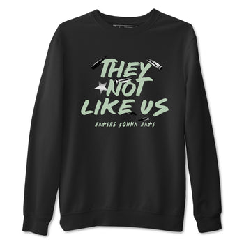 4s seafoam shirts to match jordans They Not Like Us sneaker match tees Air Jordan 4 Abundance match shoes to clothes SNRT Sneaker Tees unisex cotton Black 2 shirts