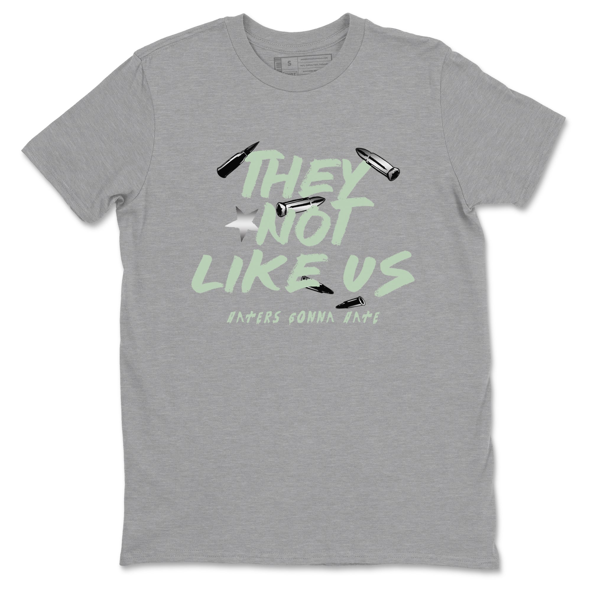 4s seafoam shirts to match jordans They Not Like Us sneaker match tees Air Jordan 4 Abundance match shoes to clothes SNRT Sneaker Tees unisex cotton Heather Grey 2 shirts