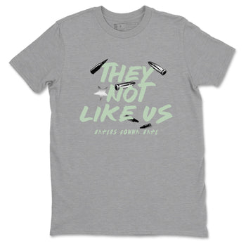 4s seafoam shirts to match jordans They Not Like Us sneaker match tees Air Jordan 4 Abundance match shoes to clothes SNRT Sneaker Tees unisex cotton Heather Grey 2 shirts