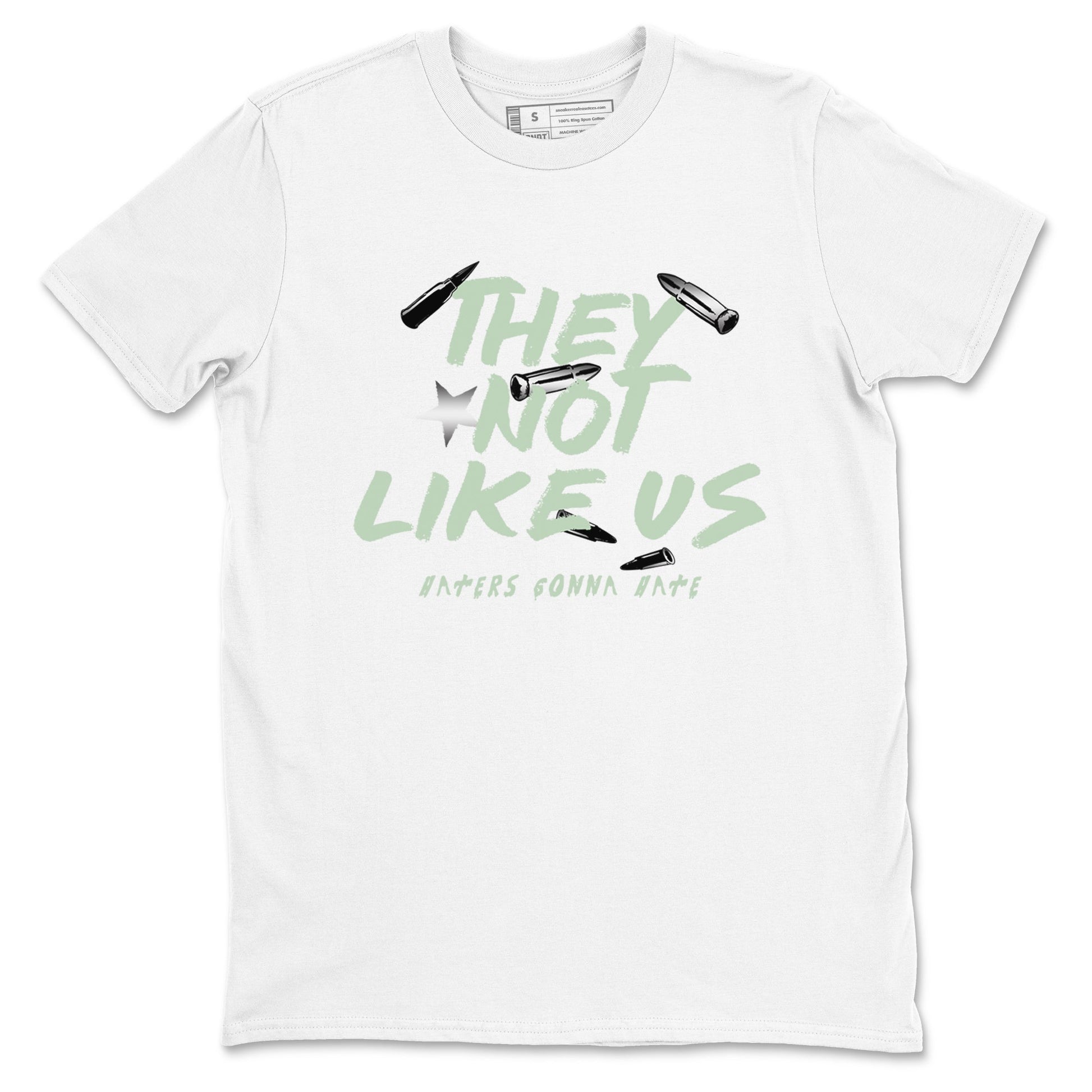 4s seafoam shirts to match jordans They Not Like Us sneaker match tees Air Jordan 4 Abundance match shoes to clothes SNRT Sneaker Tees unisex cotton White 2 shirts
