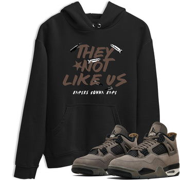 Sneaker match tees – Sneaker Tees To Match Air Jordan 4 Cave Stone Shoes – They Not Like Us Tee Black 1