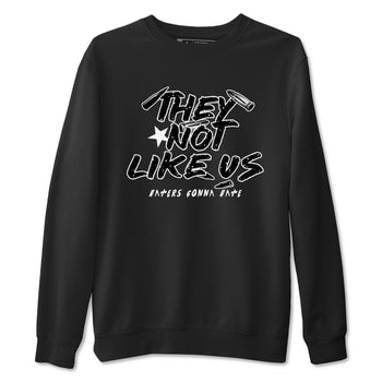 They Not Like Us SNRT Sneaker Tees - Air Jordan 4 Fear - SNRT Sneaker T-shirts