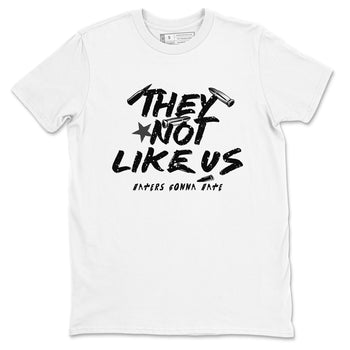 They Not Like Us SNRT Sneaker Tees - Air Jordan 4 Fear - SNRT Sneaker T-shirts