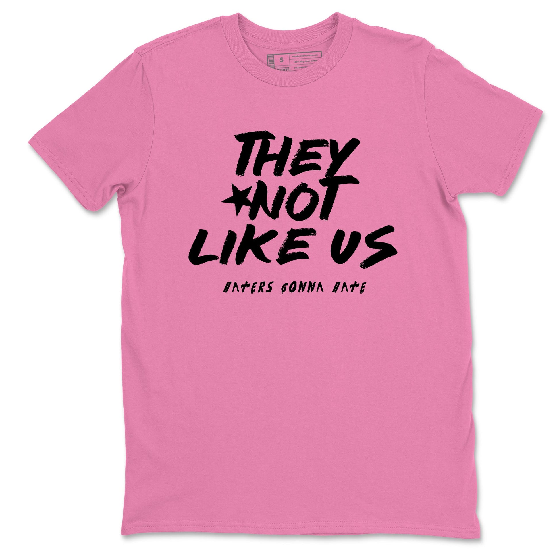 Perfect Valentine's Day Gifts graphic tee  – Sneaker Tees To Match Air Jordan 4 Pink Thunder – They Not Like Us Tee Bubble Gum 2