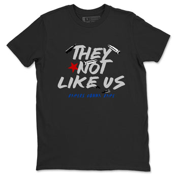 Sneaker match tees – Sneaker Tees To Match Air Jordan 4 Rare Air Shoes – They Not Like Us Tee Black 2