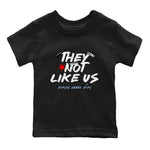 5s Black Metallic Reimagined shirts to match jordans They Not Like Us best t shirts to wear with jordans Air Jordan 5 Reimagined match shoes to clothes SNRT Sneaker Tees Youth Baby Black 2 tee