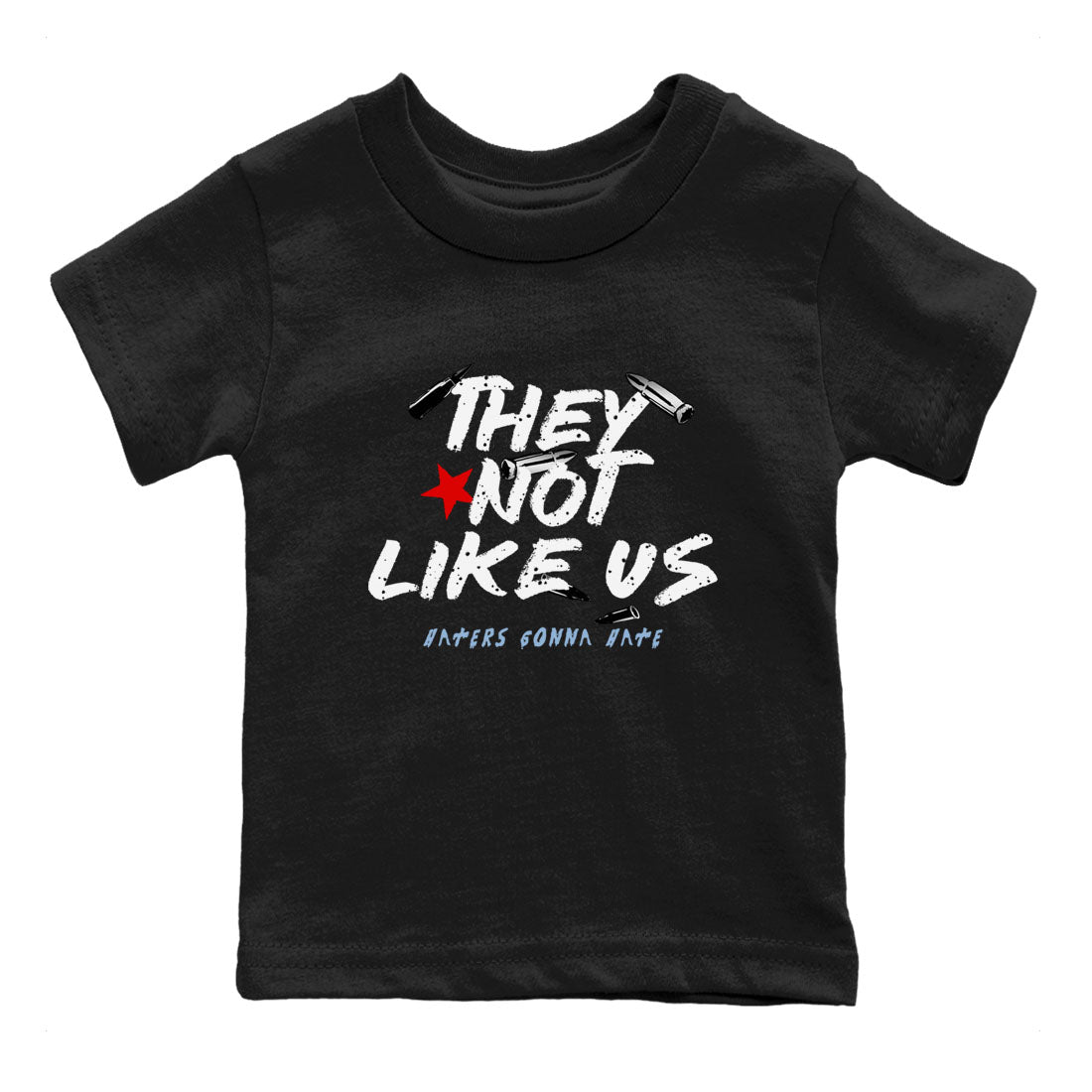 5s Black Metallic Reimagined shirts to match jordans They Not Like Us best t shirts to wear with jordans Air Jordan 5 Reimagined match shoes to clothes SNRT Sneaker Tees Youth Baby Black 2 tee