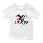 5s Black Metallic Reimagined shirts to match jordans They Not Like Us best t shirts to wear with jordans Air Jordan 5 Reimagined match shoes to clothes SNRT Sneaker Tees Youth Baby White 2 tee
