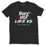 5s Black Metallic Reimagined shirts to match jordans They Not Like Us best t shirts to wear with jordans Air Jordan 5 Reimagined match shoes to clothes SNRT Sneaker Tees unisex cotton Black 2 shirts