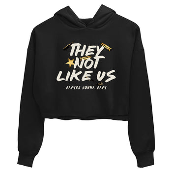 5s Golden Ticket shirts to match jordans  They Not Like Us shirts to match jordans Air Jordan 5 Golden Ticket match shoes to clothes SNRT Sneaker Tees unisex cotton Black 2 crop tee