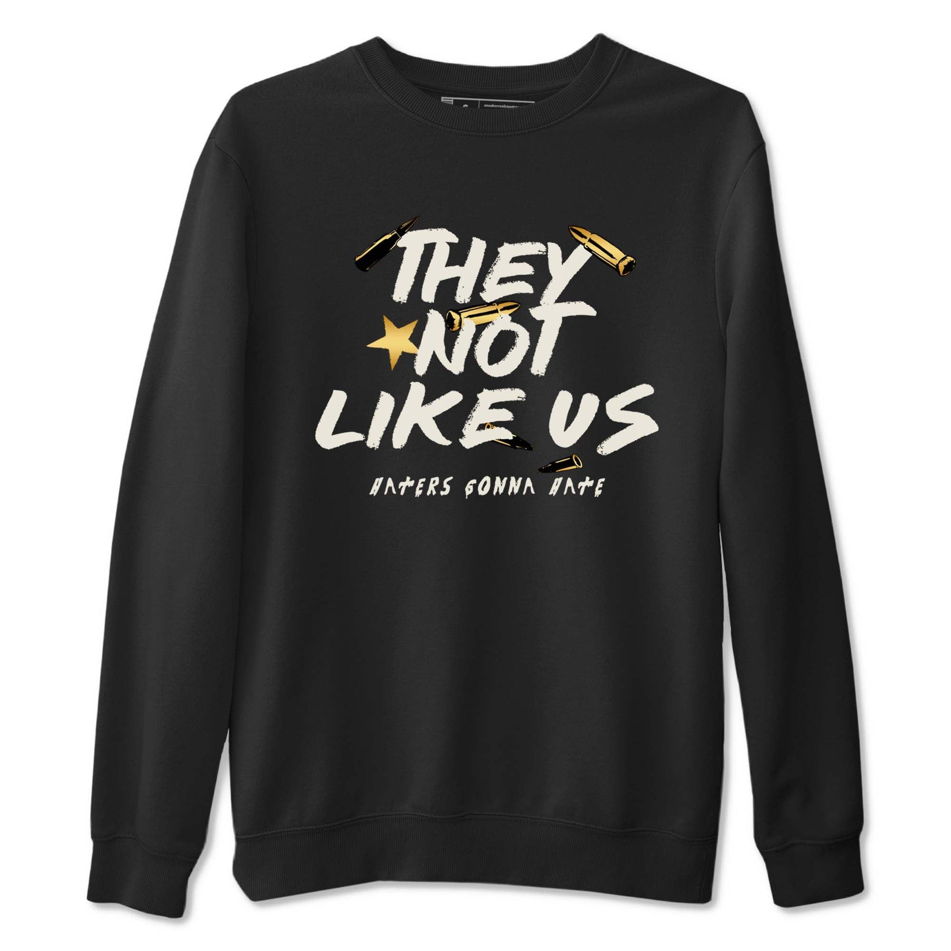 5s Golden Ticket shirts to match jordans  They Not Like Us shirts to match jordans Air Jordan 5 Golden Ticket match shoes to clothes SNRT Sneaker Tees unisex cotton Black 2 shirts