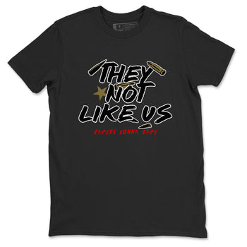 9s Olive shirts to match jordans They Not Like Us sneaker match tees Air Jordan 9 Olive match shoes to clothes SNRT Sneaker Tees unisex cotton Black 2 shirts